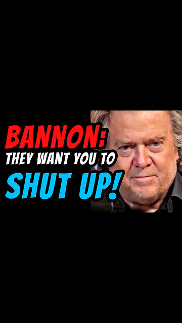BANNON: THEY DON'T CARE WHAT YOU THINK!