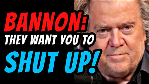 BANNON: THEY DON'T CARE WHAT YOU THINK!