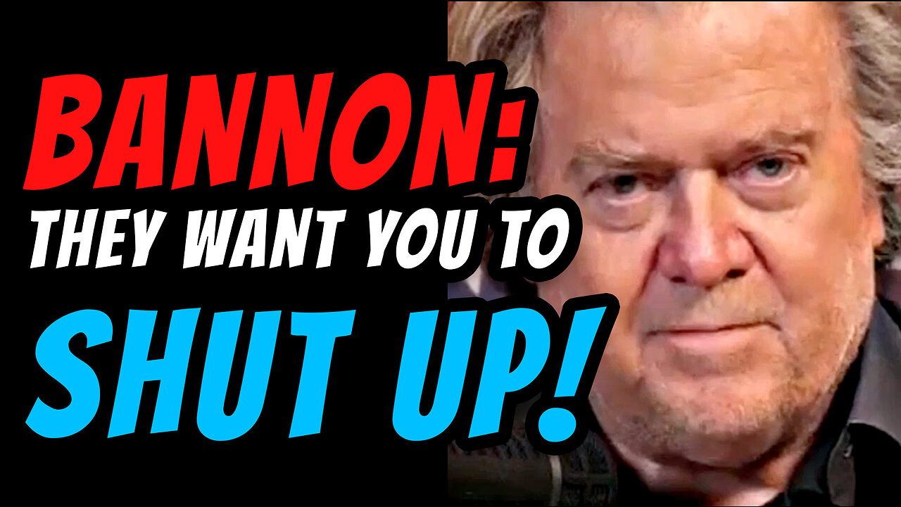 BANNON: THEY DON'T CARE WHAT YOU THINK!