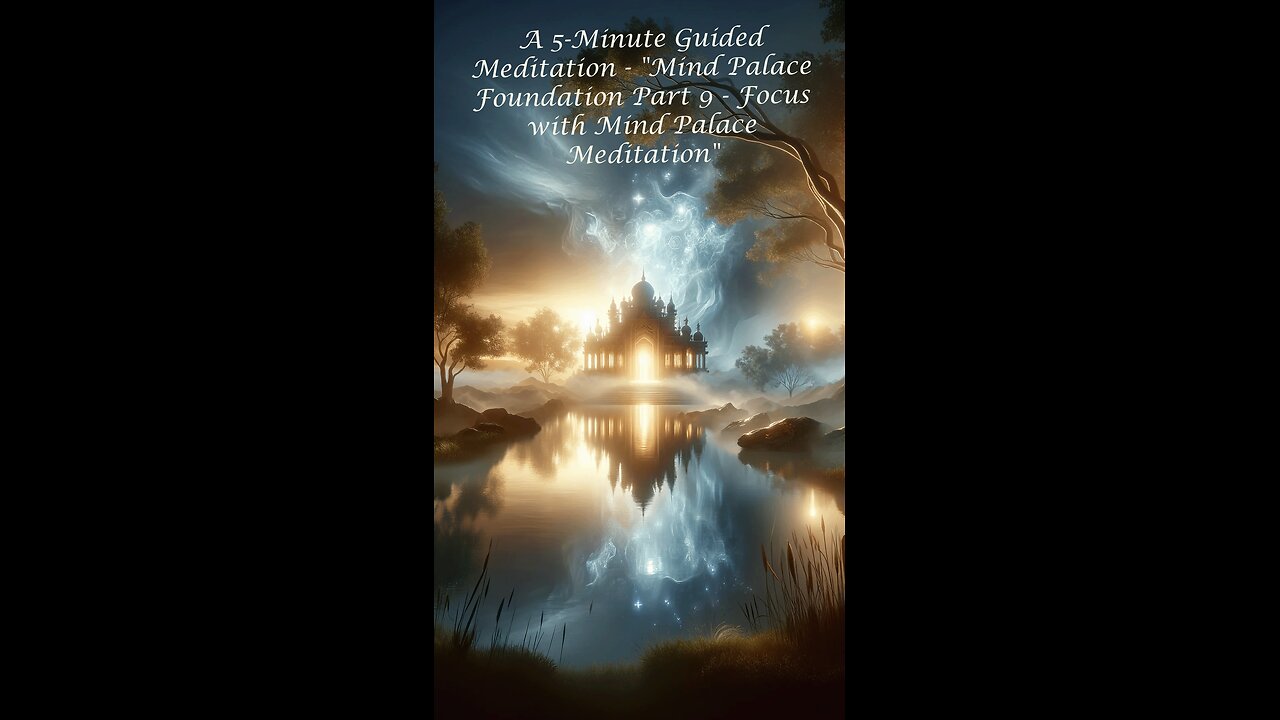 A 5-Minute Guided Meditation - "Mind Palace Foundation Part 9 - Focus with Mind Palace Meditation"