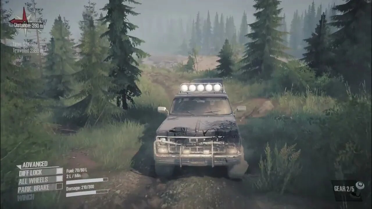 Mudrunner: American Wilds, Grizzly Creek (Casual Mode), Episode #3