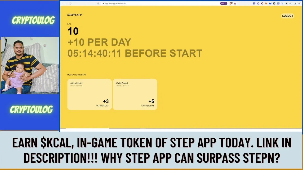 Earn $KCAL, In-game Token Of Step App Today. Link In Description!!! Why Step App Can Surpass Stepn?