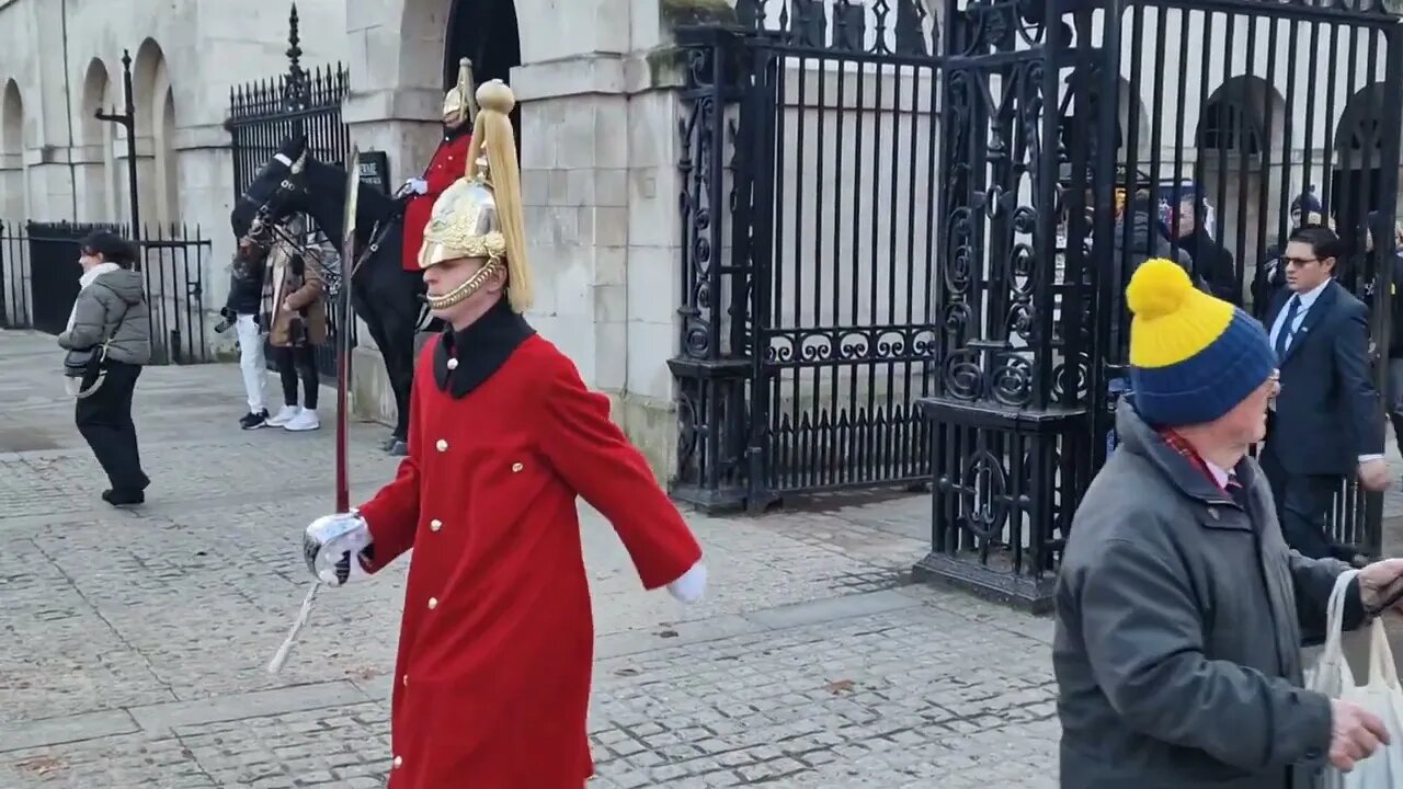 The old guy moved #horseguardsparade