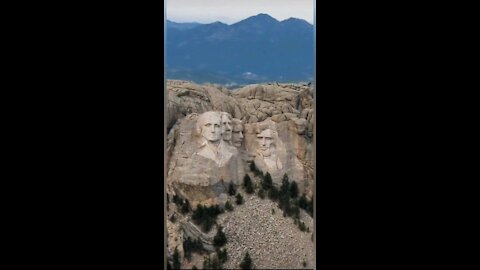 Took my mom on a helicopter ride around Mt. Rushmore