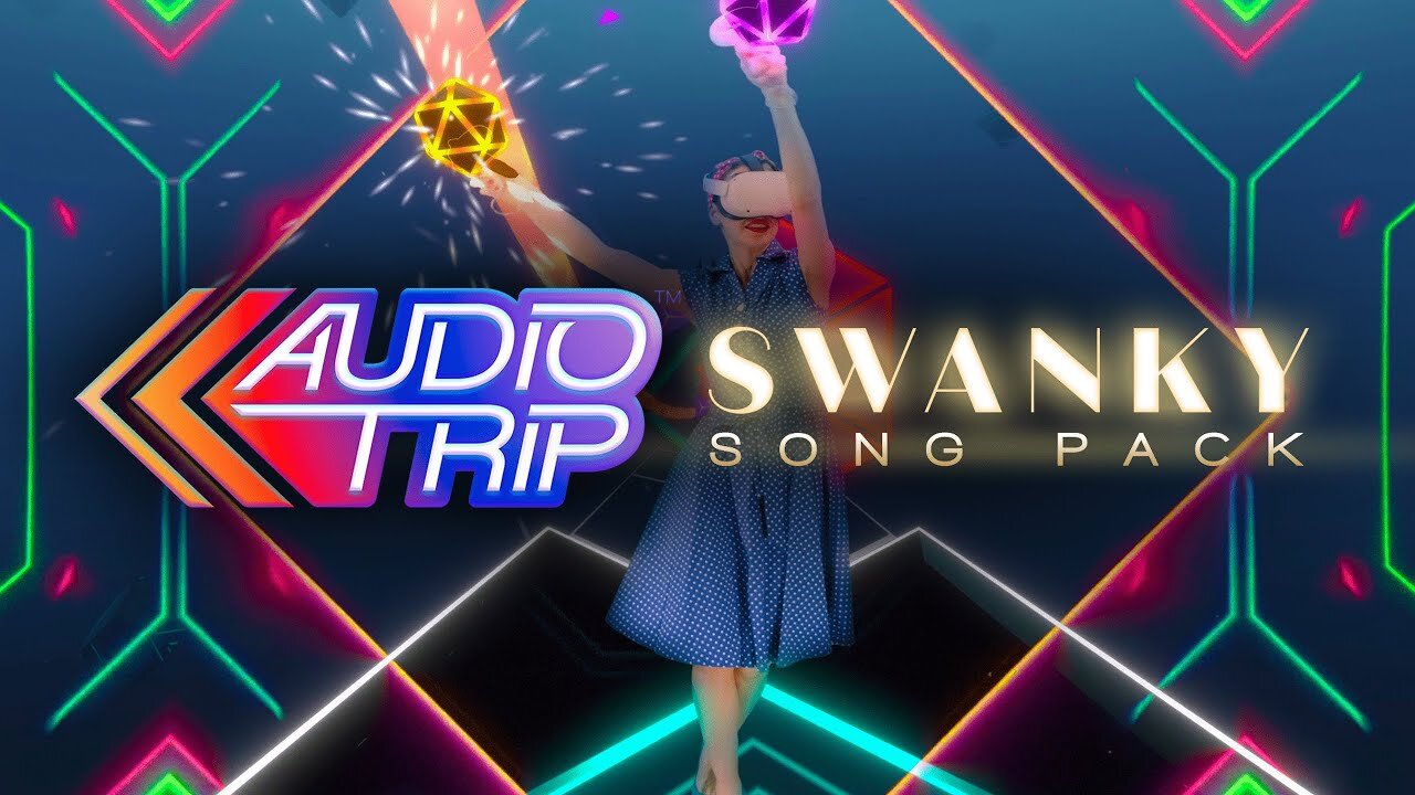 Audio Trip: Swanky Song Pack DLC - Announcement Trailer | Meta Quest Platform