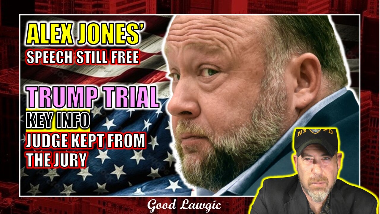 The Following Program: KEY INFO Trump Judge Kept From Jury; Alex Jones Still Free