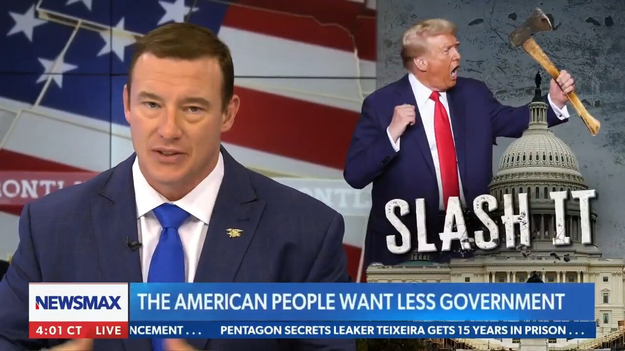 Carl Higbie: The best way to improve the government is by slashing it