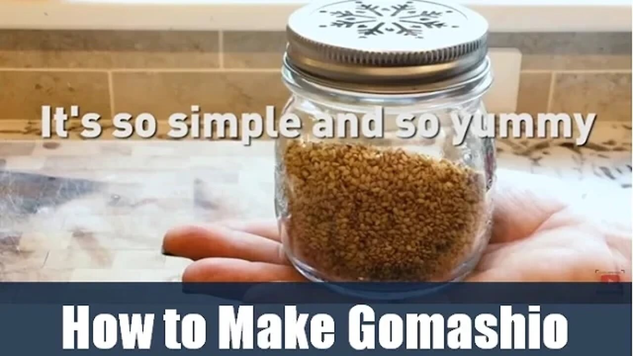 How to Make Gomashio