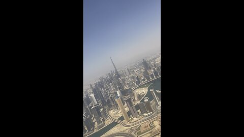 Burjkhalifa view from helicopter 🤩