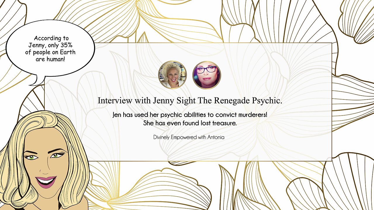 #14 Interview with Jenny Sight The Renegade Psychic.