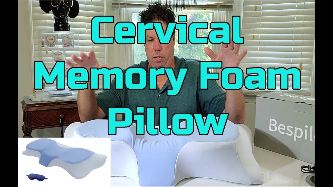 Super Comfy Bespilow Cervical Memory Foam Pillow