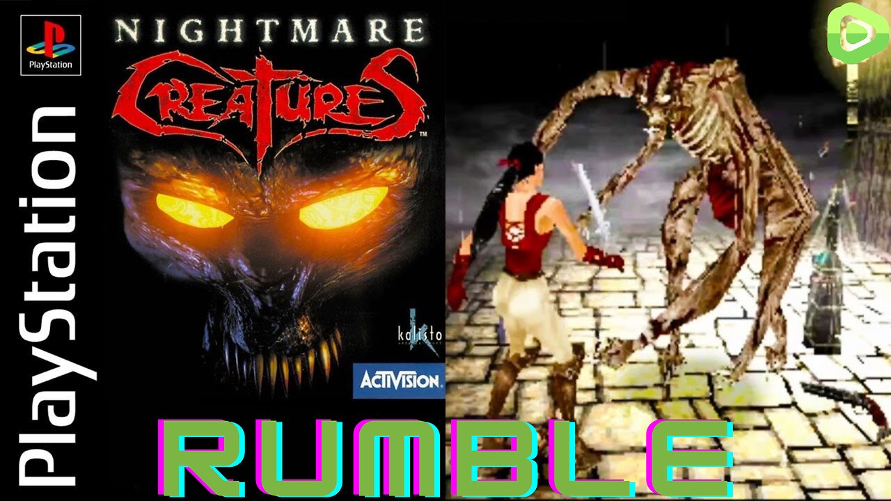 Let's go up without fear of the: Nightmare Creatures PS1