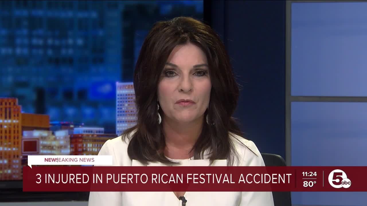 3 injured in accident involving food truck at Puerto Rican Festival