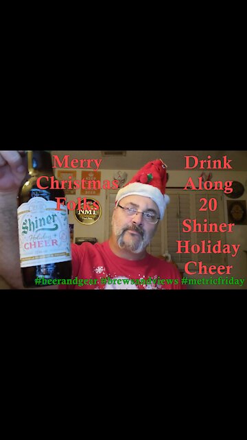 Drink Along w #beerandgear 20 Shiner Holiday Cheer