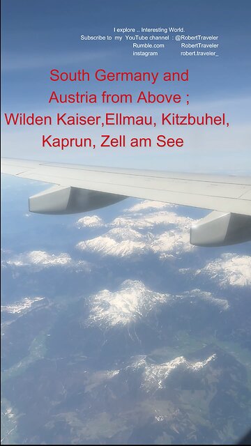 Beautiful Places in Europe South #Germany and #Austria from Above ;