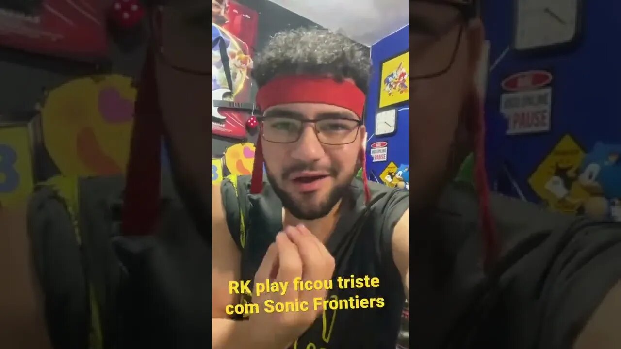 RK play ficou triste com Sonic Frontiers