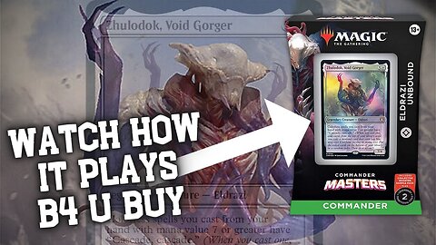 BEGINNERS GUIDE to Playing Eldrazi Unbound | MTG Commander Masters | Zulodok, Void Gorger
