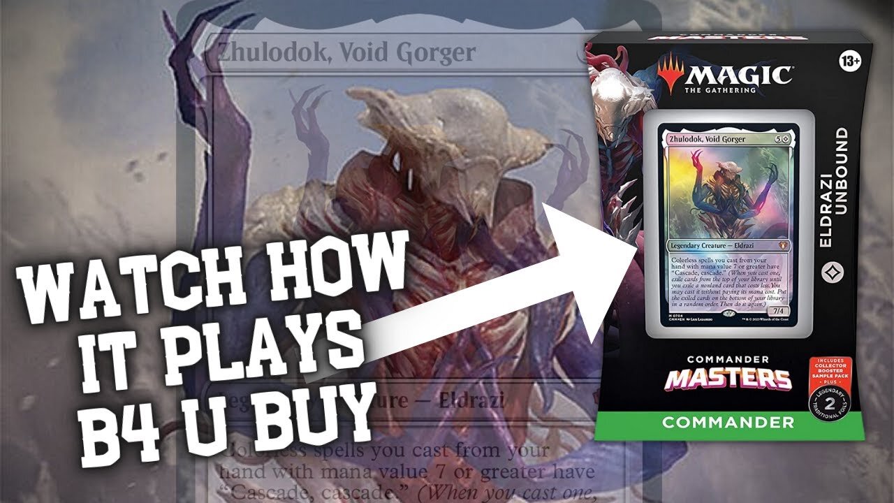 BEGINNERS GUIDE to Playing Eldrazi Unbound | MTG Commander Masters | Zulodok, Void Gorger