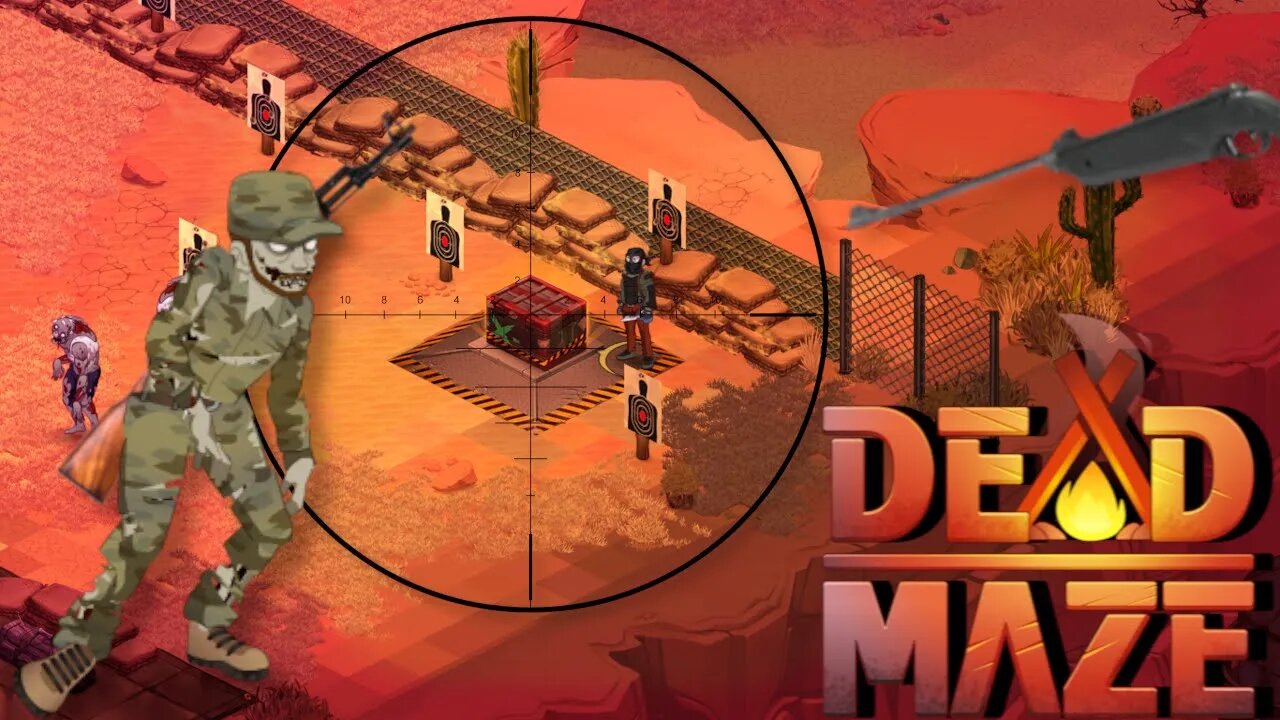 Passagem Secreta: Campo de Tiro Militar/Military Shooting Range do Blue Mesa - Dead Maze