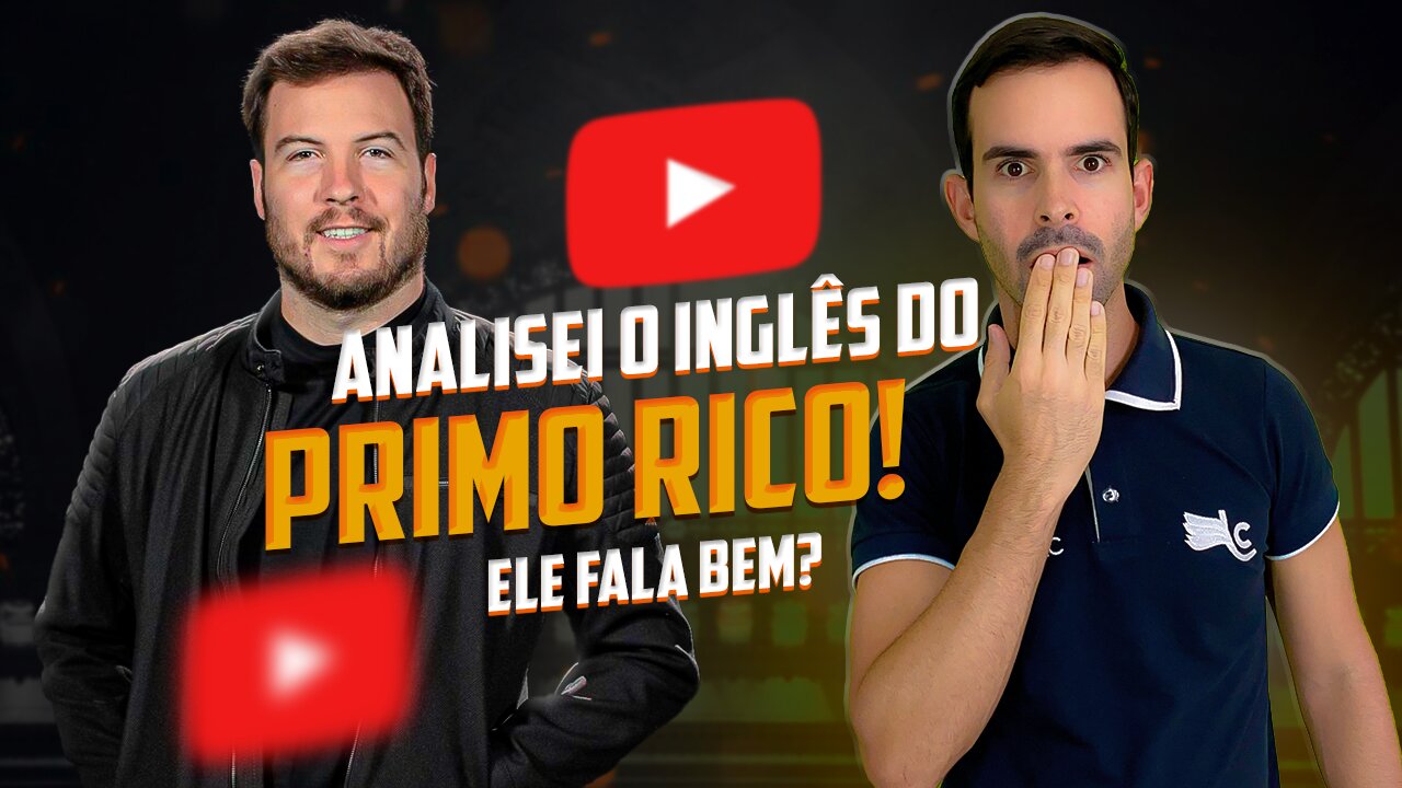 PROFESSOR DE INGLÊS ANALISA O INGLÊS DO PRIMO RICO | ELE FALA BEM?! #primorico #inglês