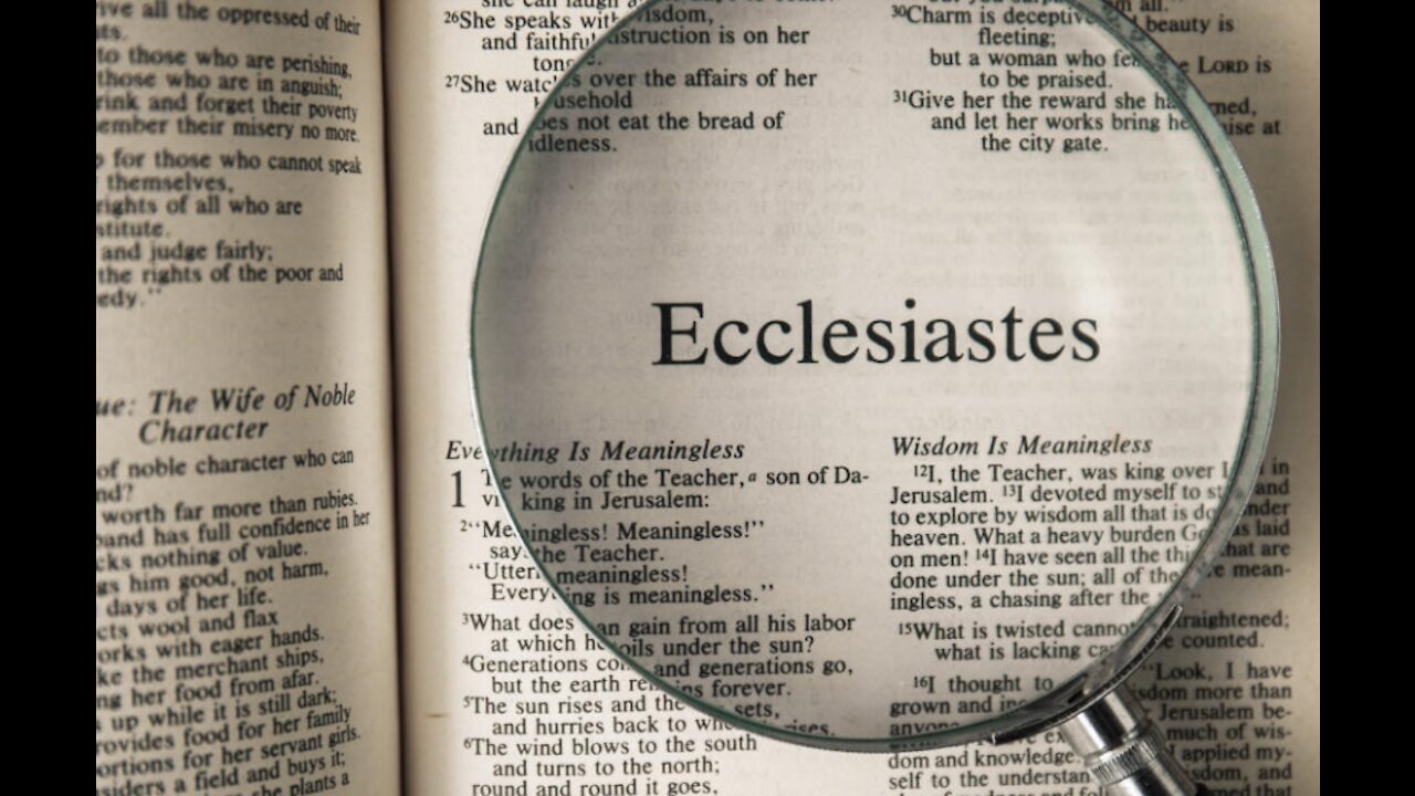 Ecclesiastes 5