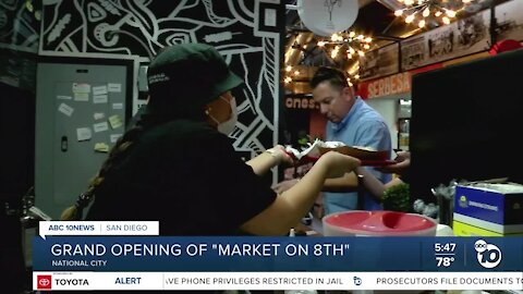 Grand opening of Market on 8th in National City