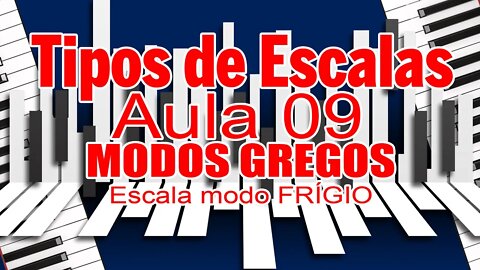 TIPOS DE ESCALAS 09 - ESCALAS MODOS GREGOS - MODO FRÍGIO - #Shorts