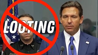 DeSantis to Hurricane Looters: "You don't know what's behind that door in a Second Amendment state."