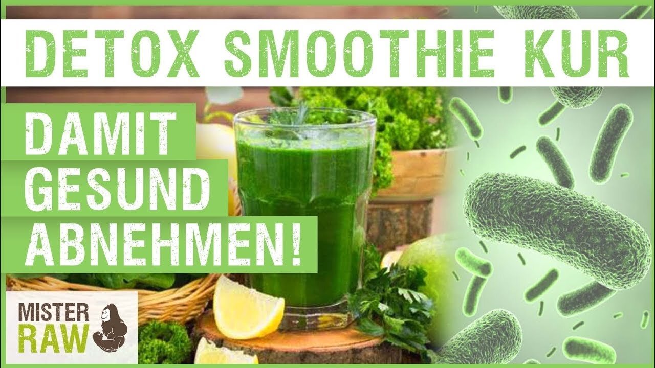 Detox Smoothie Kur / Damit gesund Abnehmen! / Vorher Nachher Vergleich