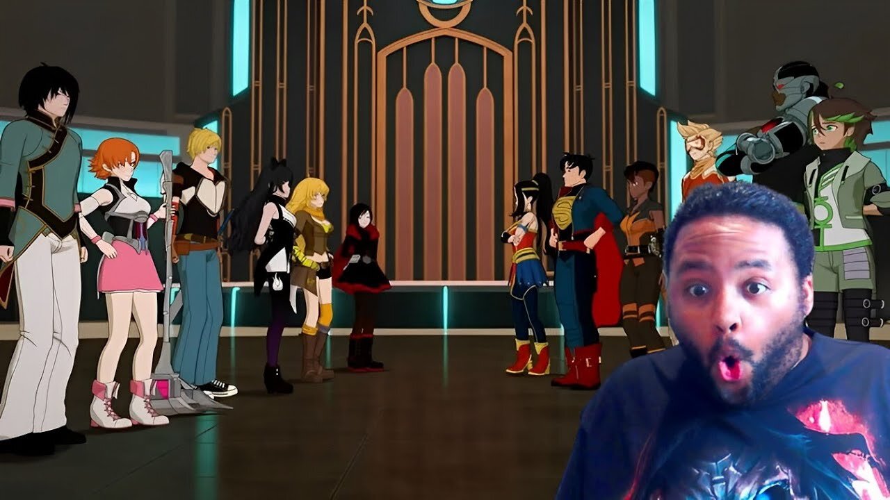 RWBY X Justice League Crossover Pt 1 Full Movie Reaction