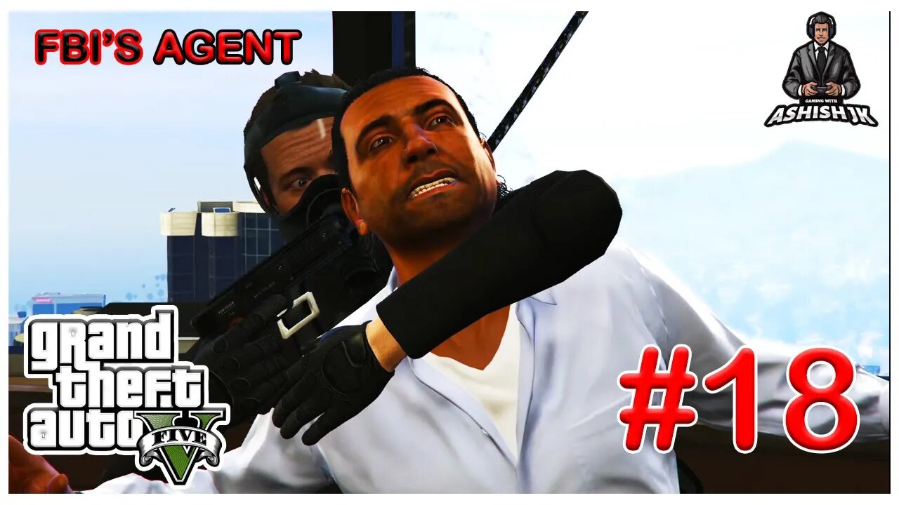 FBI'S AGENT Grand Theft Auto V #18😍😍 #gtav#gaming#gtavmissionstelugu#technogamerz#gtavtelugu