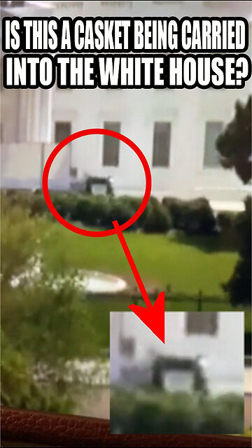 Is This A CASKET Being Carried Into The White House?