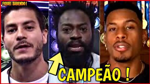 Final #bbb22 - REVIRAVOLTA ! O Novo CAMPEÃO do BBB 22. #youtube #bbb22