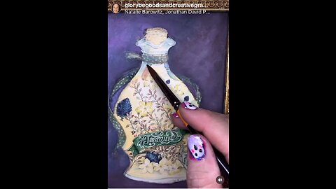 Spirit in a Bottle Painting