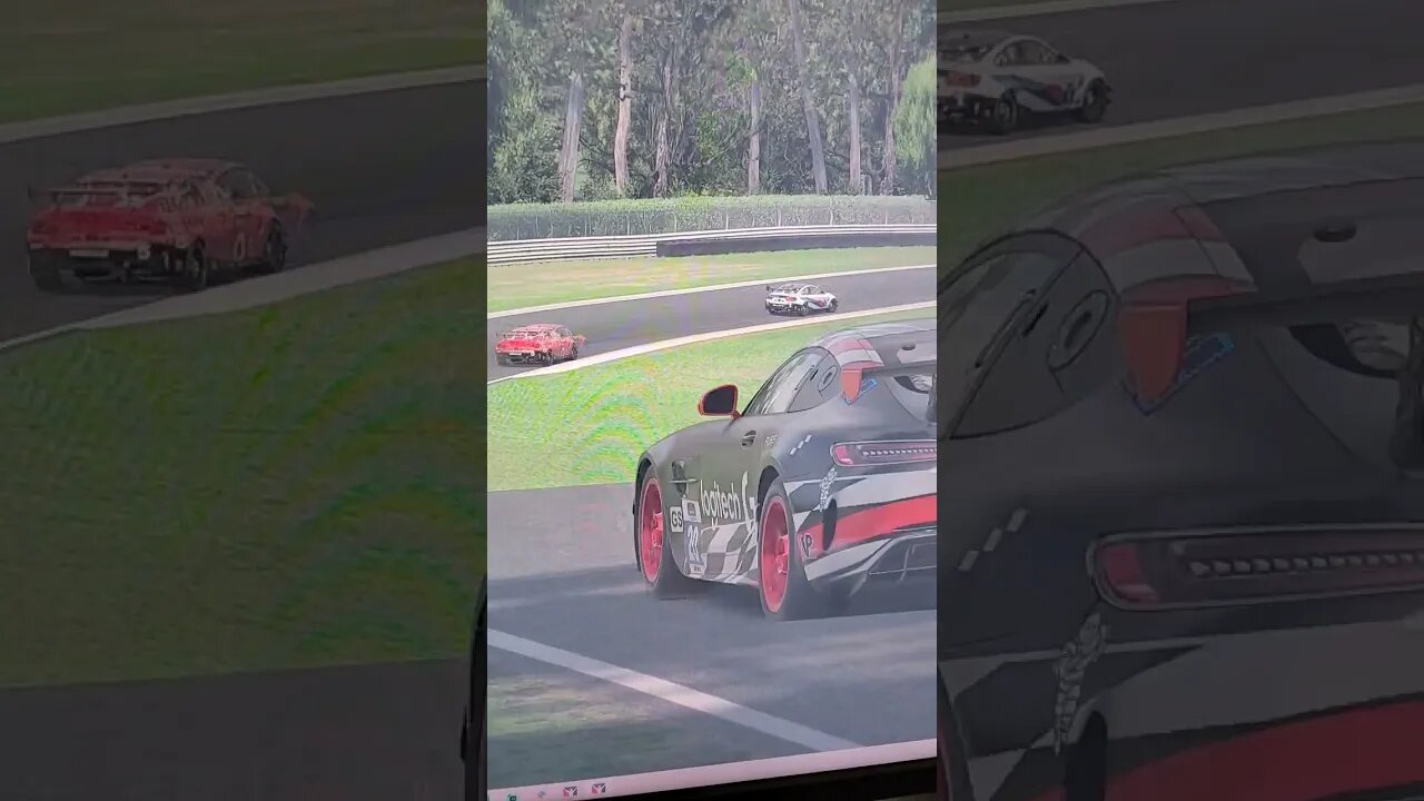 Ooops out of gas on lap 2