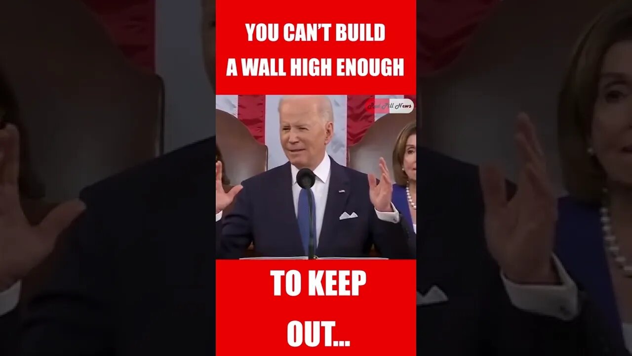 Joe Biden If You Can't Build A Wall High Enough To Keep Out A Vaccine 😭