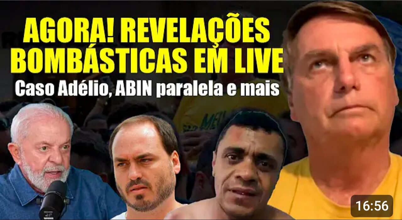 Bolsonaro ESTRAÇALHA em live da Revista Oeste faz REVELAÇÕES SOBRE a ABIN PARALELA, PIX, ADÉLIO E +