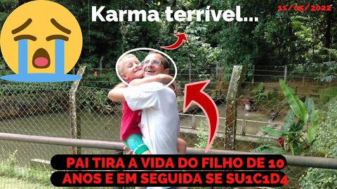 PAI TIRA A VIDA DO FILHO UQE TINHA APENAS 10 ANOS E EM SEGUIDA TIRA A PROPRIA VIDA.