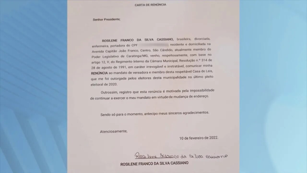 Câmara de Caratinga: suplente Noé da Farmácia deve tomar posse nesta terça após renúncia de ve