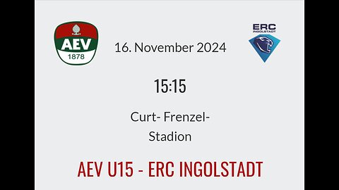 AEV vs ERC U15 Ice Hockey, 3rd period, 16-11-2024