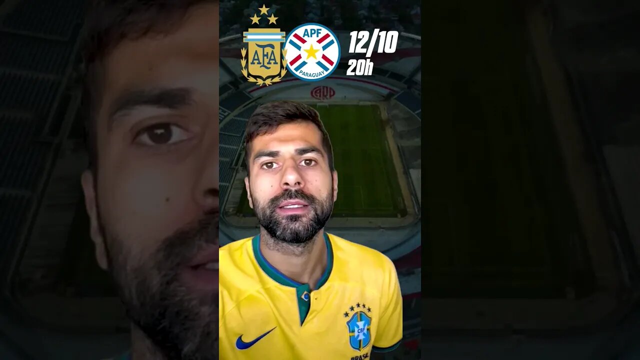 Palpite: Argentina x Paraguai | 12/10/2023 | Eliminatórias da América do Sul