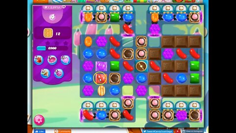 Candy Crush Level 3614 Talkthrough, 14 Moves 0 Boosters