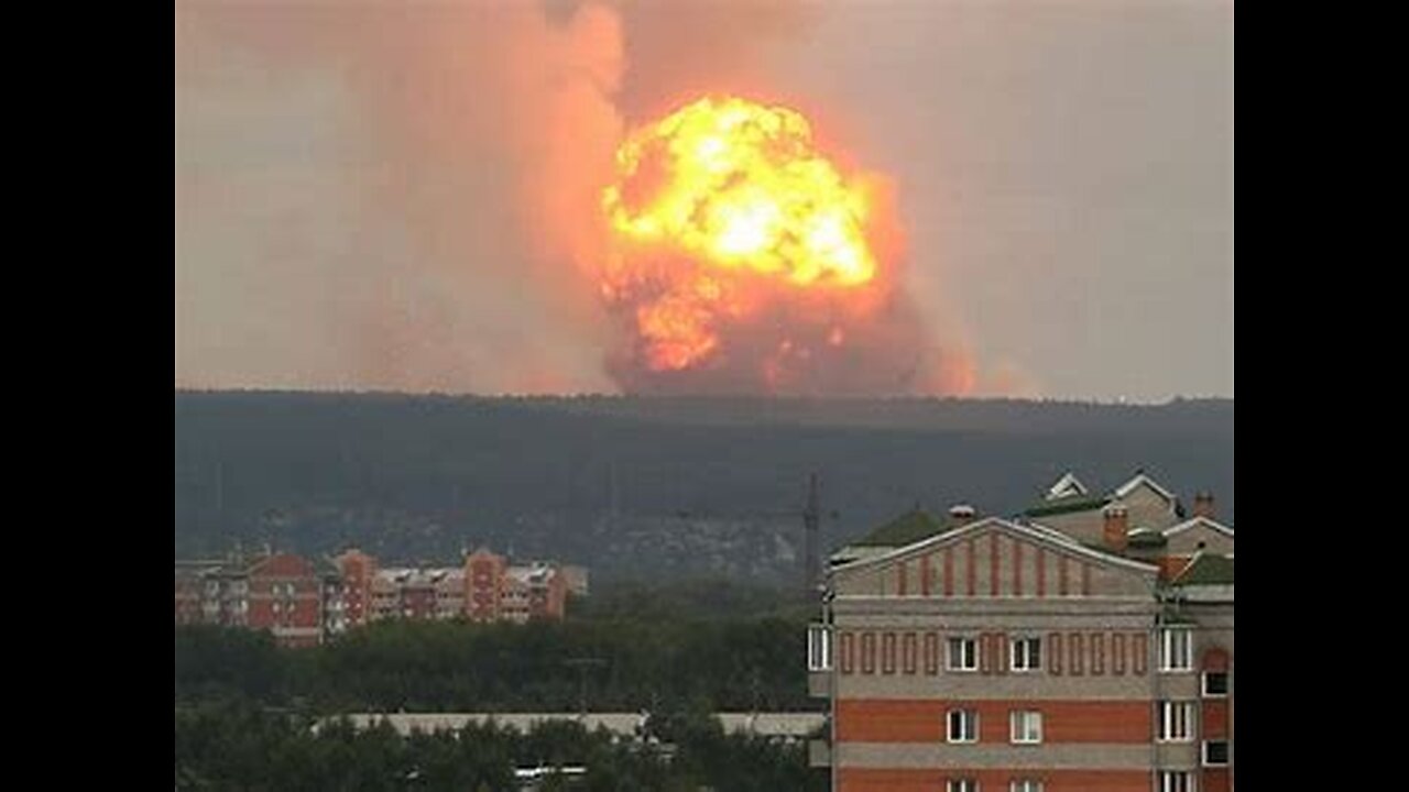 Braking news Strong blast at a tank training ground in Russia