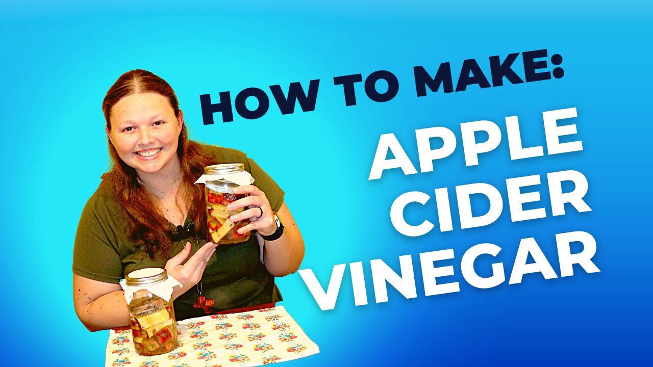 How to Make Apple Cider Vinegar