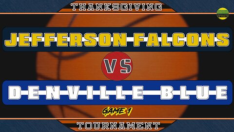 JEFFERSON FALCONS VS DENVILLE WHITE | KS | THANKSGIVING TOURNAMENT 2024