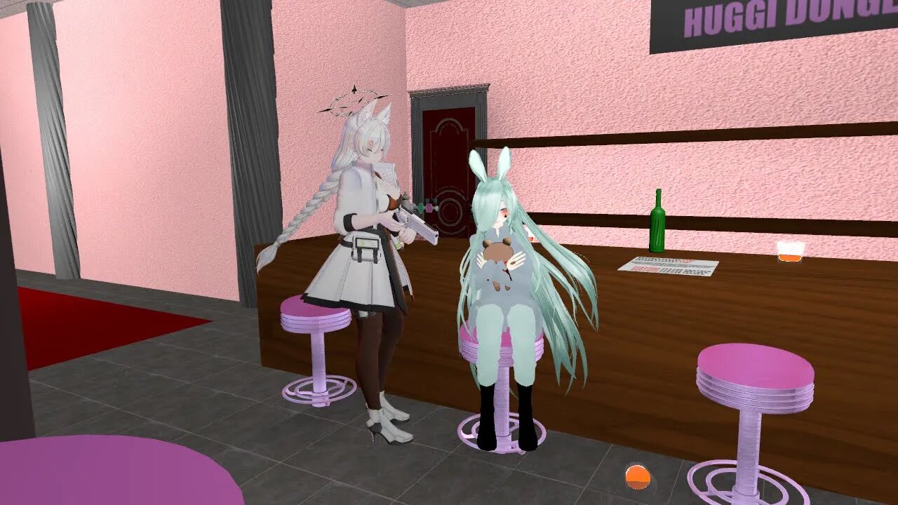 VRChat Horror World: HDS Big Sisters Dungeon Part 1 v1.4 (First Attempt in VR)