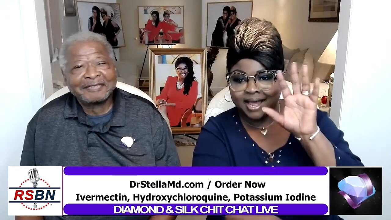 Diamond and Silk's Father Mr. Hardaway Joins the Show 6/30/23