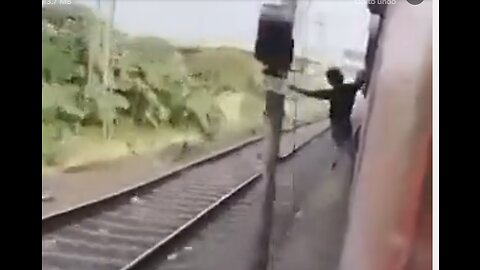 INDIAN GUY DIES AS HE WAS DANGLING OUT OF A TRAIN HIT BY A TRAIN POST