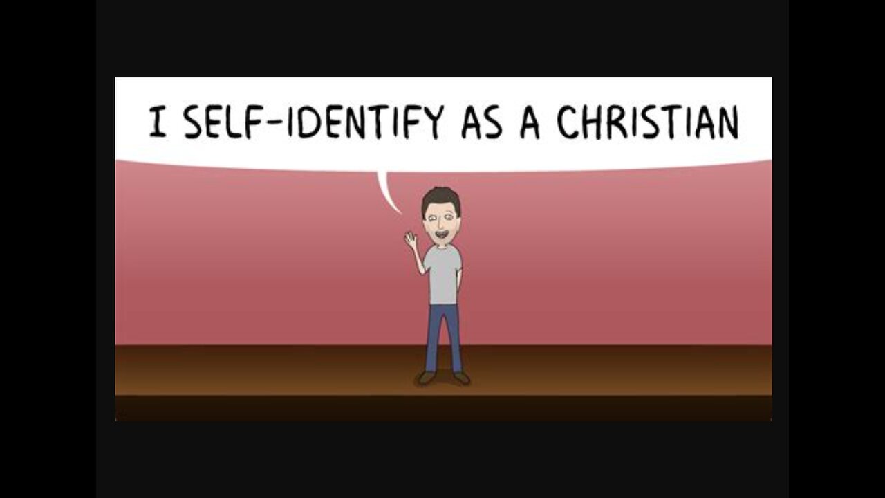 Identifying as their sin (A false identity)