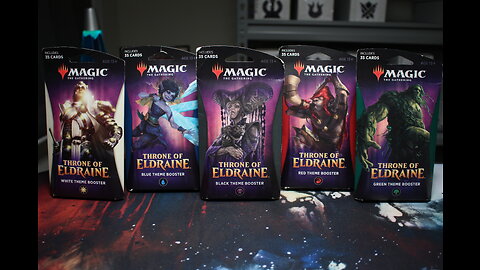 Throne Of Eldraine Theme Boosters and BYAAAAA!